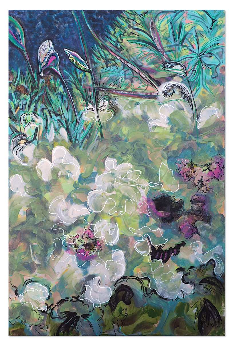 Morning Sun on Pink Bloom by Mila Rossi  Image: Morning Sun on Pink Bloom