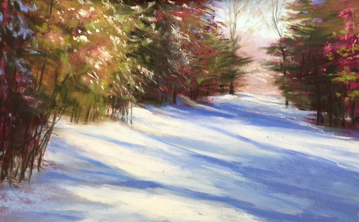 Snow Shadows by Jeanne Rosier Smith 