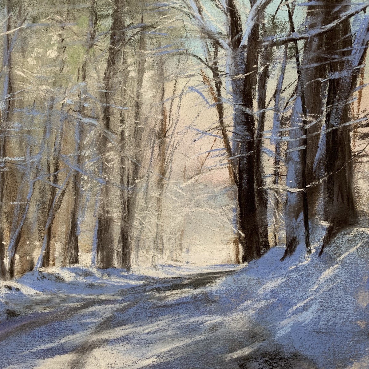 January Walk by Jeanne Rosier Smith 