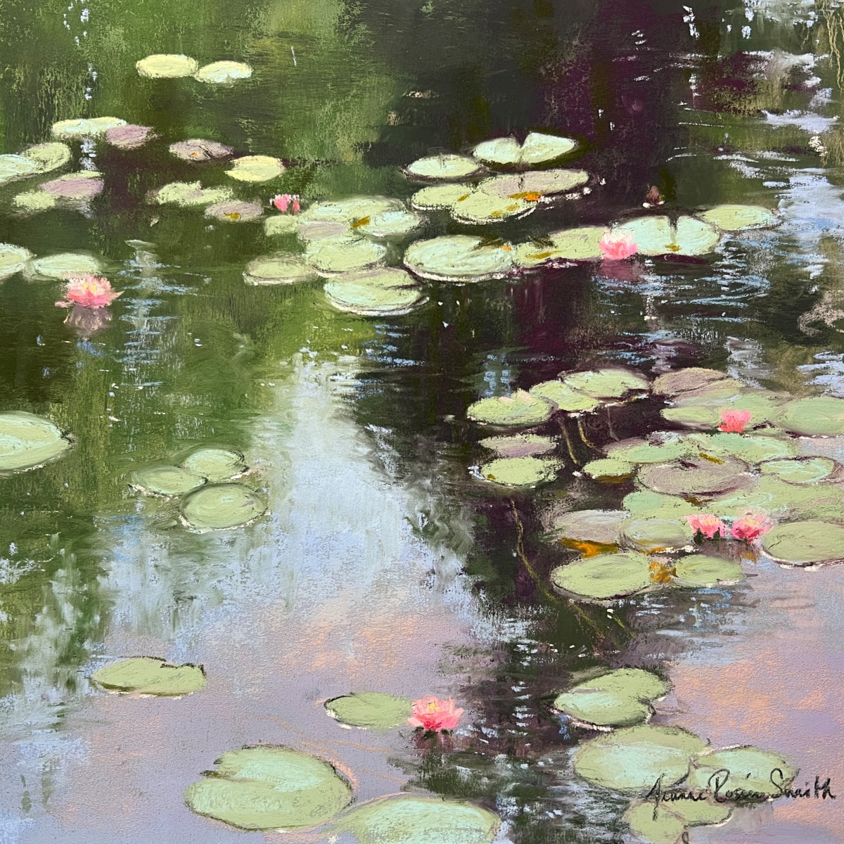 Twilight Lilies by Jeanne Rosier Smith 
