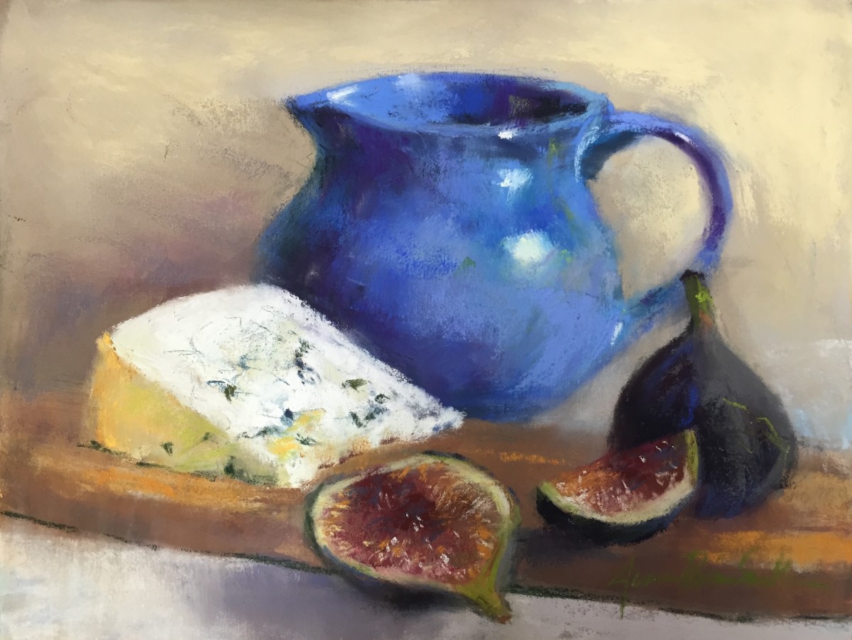 Sweet Figs and Gorgonzola by Jeanne Rosier Smith 