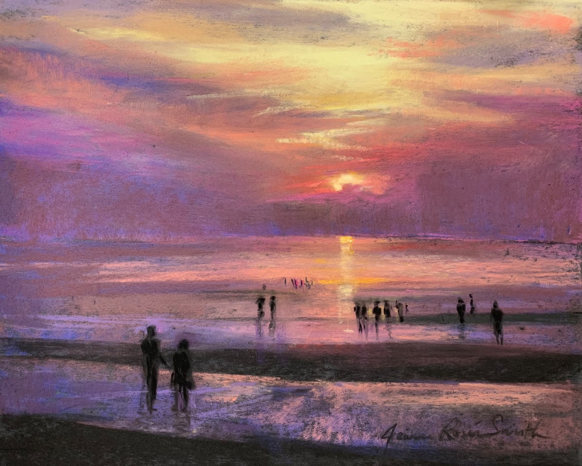 Sunset on the Flats by Jeanne Rosier Smith, Image 1.