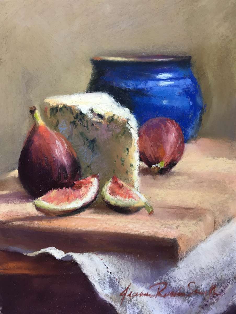 Figs and Cheese by Jeanne Rosier Smith, Image 1.