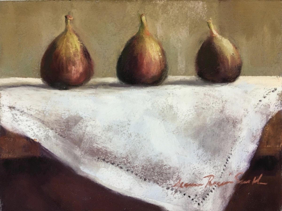 Three Fresh Figs by Jeanne Rosier Smith 