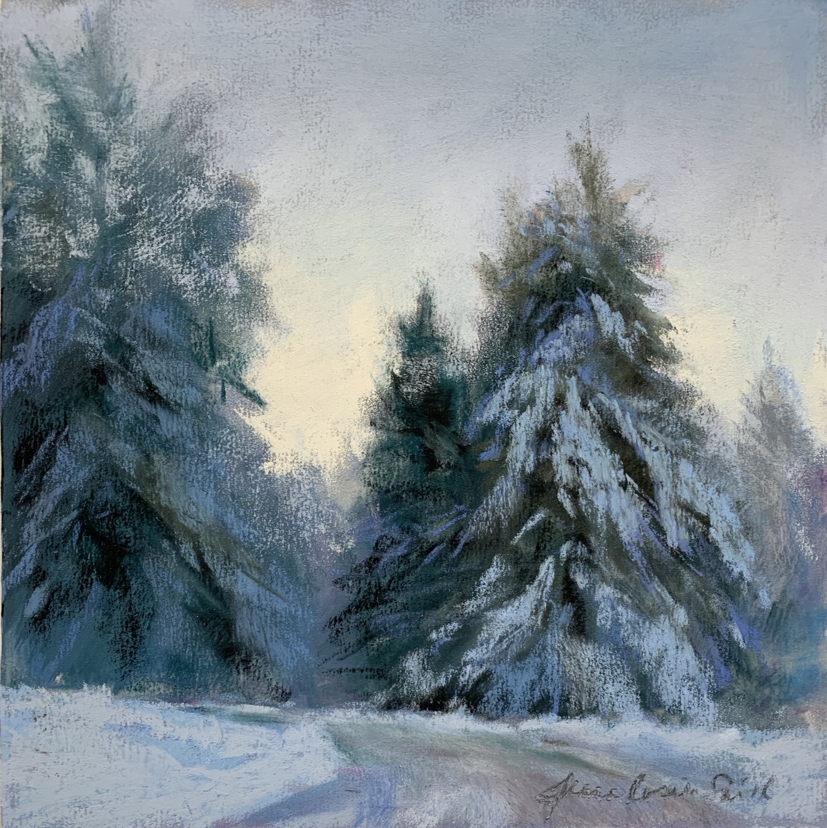 Rhapsody in Blue by Jeanne Rosier Smith 
