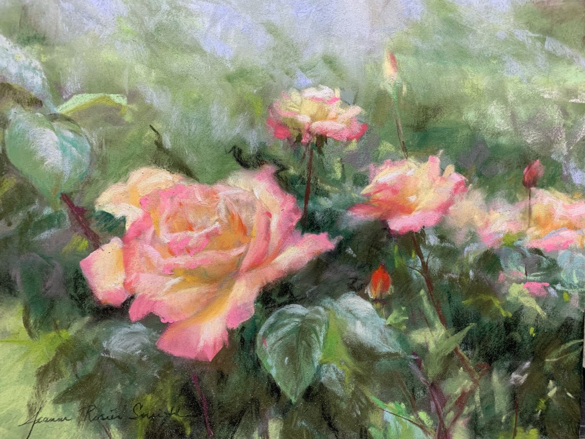 In Rodin's Garden by Jeanne Rosier Smith 