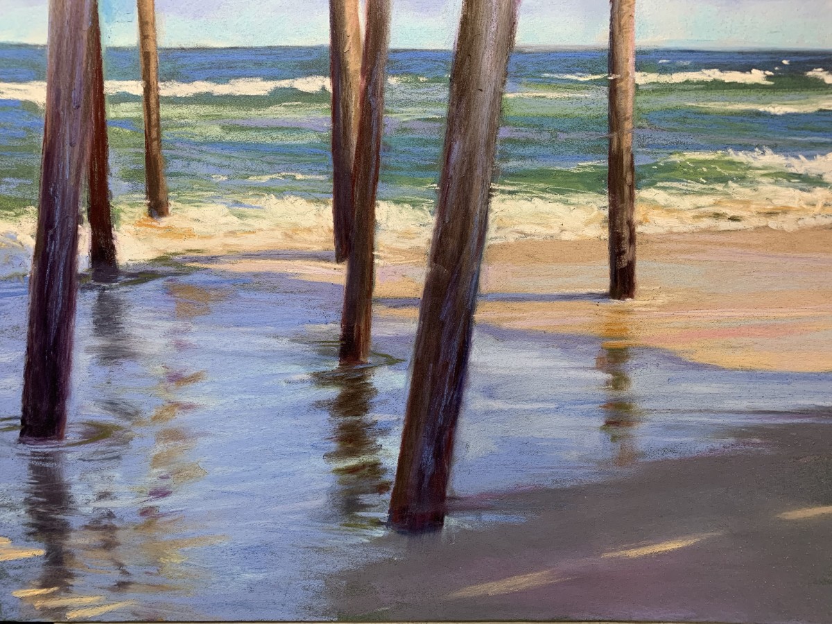 Under the Pier by Jeanne Rosier Smith 
