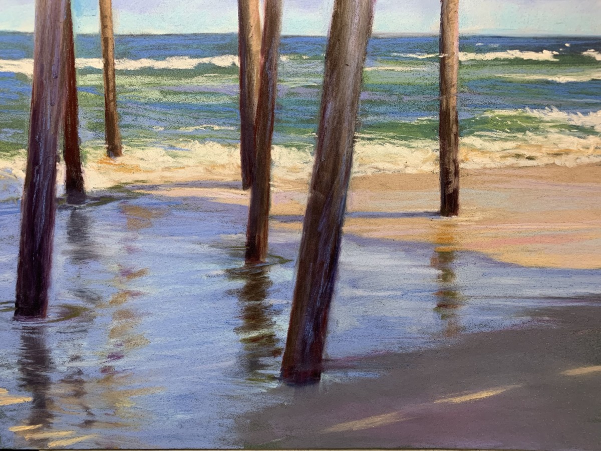 Under the Pier by Jeanne Rosier Smith 