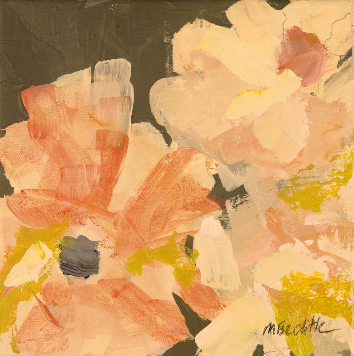 Extrovert by Marianne Bechtle  Image: Extrovert
8" x 8" x 1.5" Acrylic, Cold Wax on Canvas