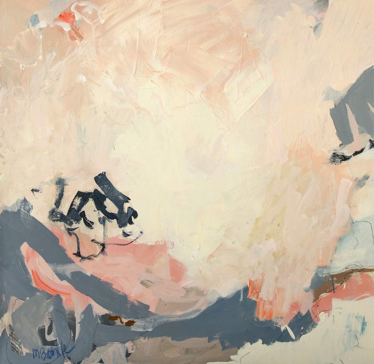 One Good Turn by Marianne Bechtle  Image: One Good Turn
30" x 30" x 1.5"
Acrylic, Cold Wax on Canvas