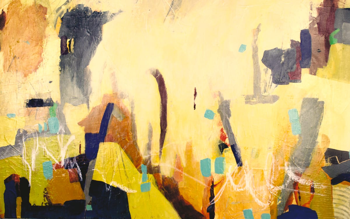 Domino by Marianne Bechtle  Image: Domino
30" x 40" x 1.5"
Acrylic, Mixed Media, Cold Wax on Canvas