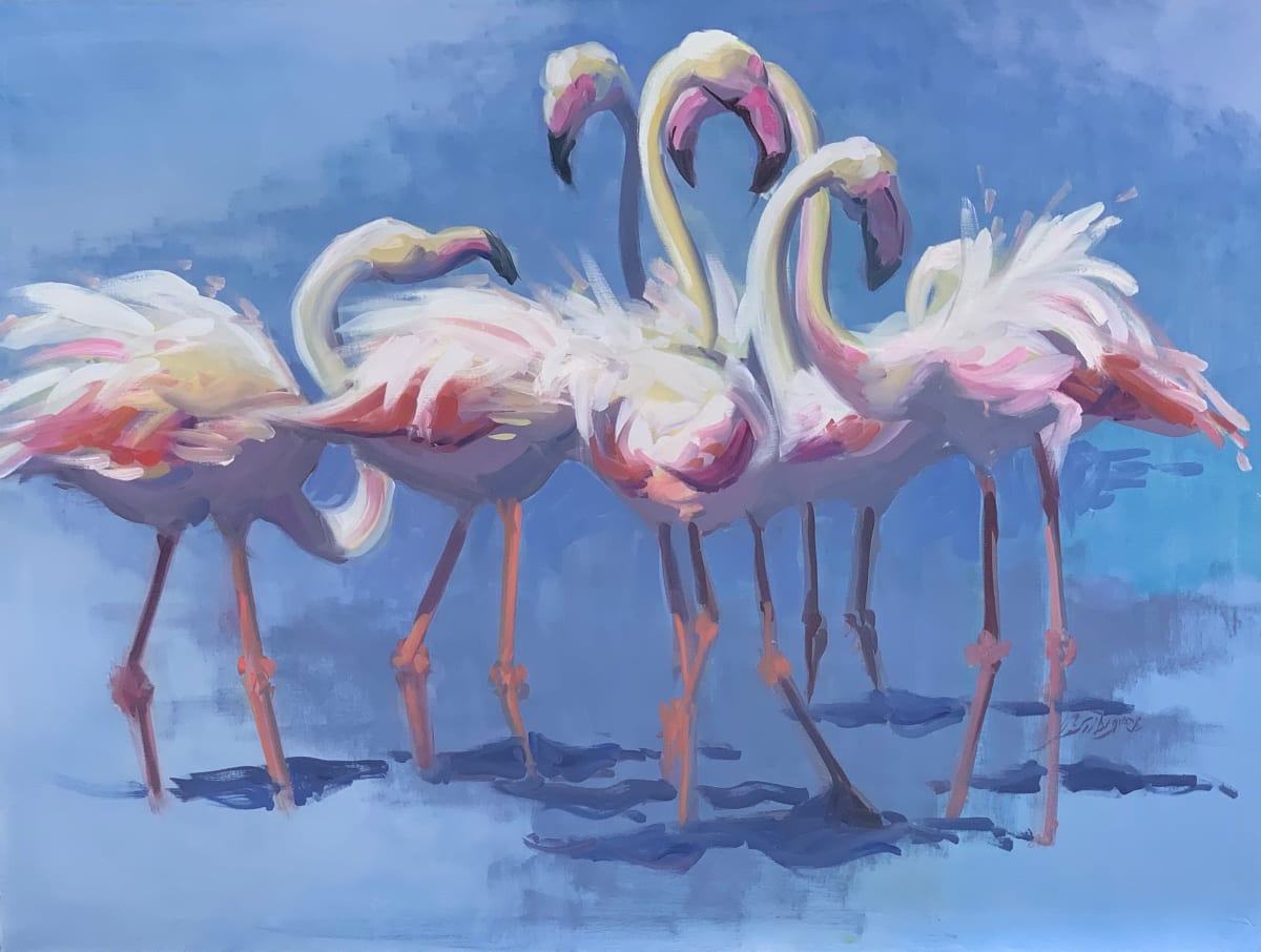 Flamingo 2 by Patricia Silbiger  Image: Flamingo 2
