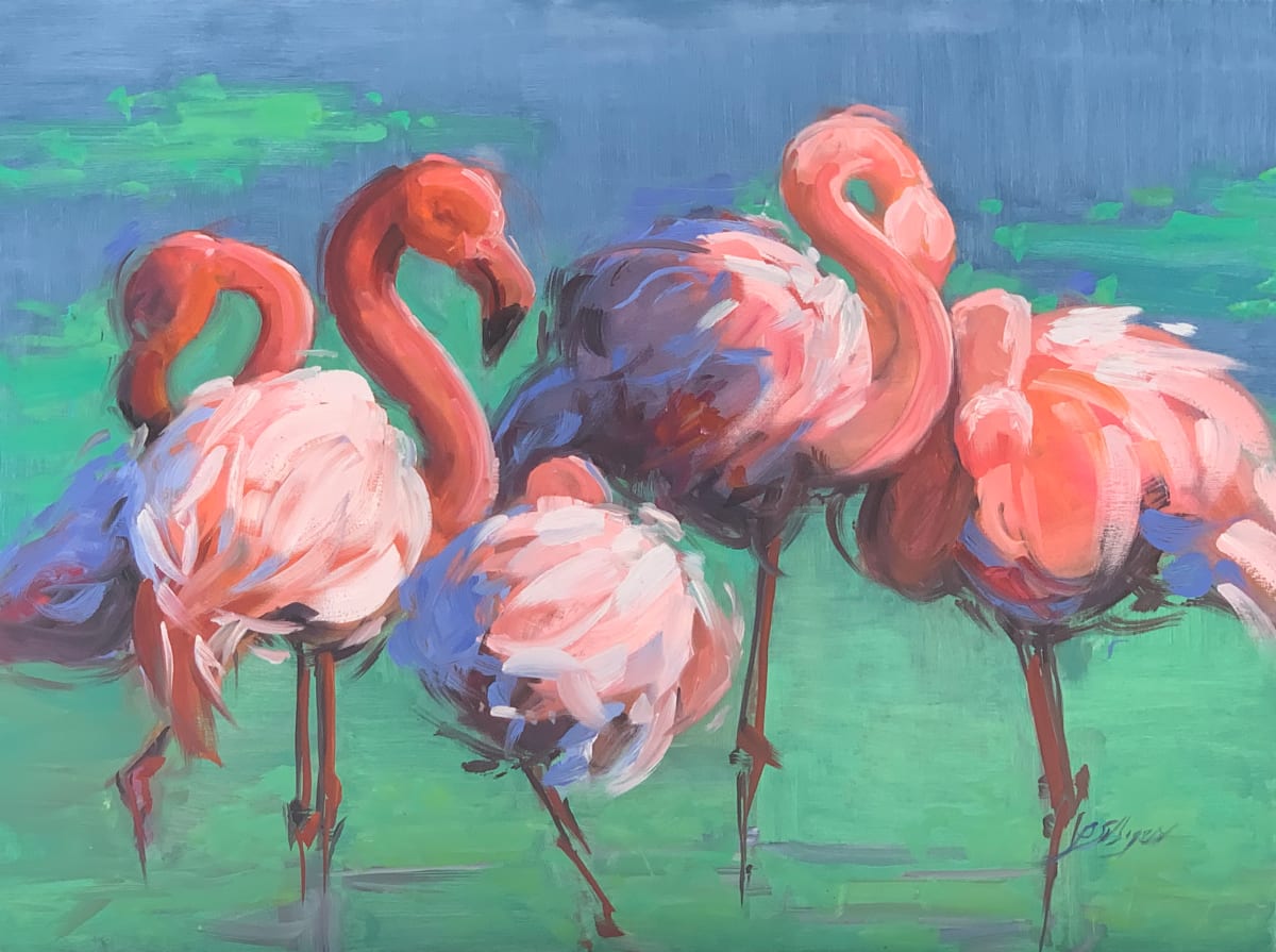 Flamingo 4 by Patricia Silbiger 