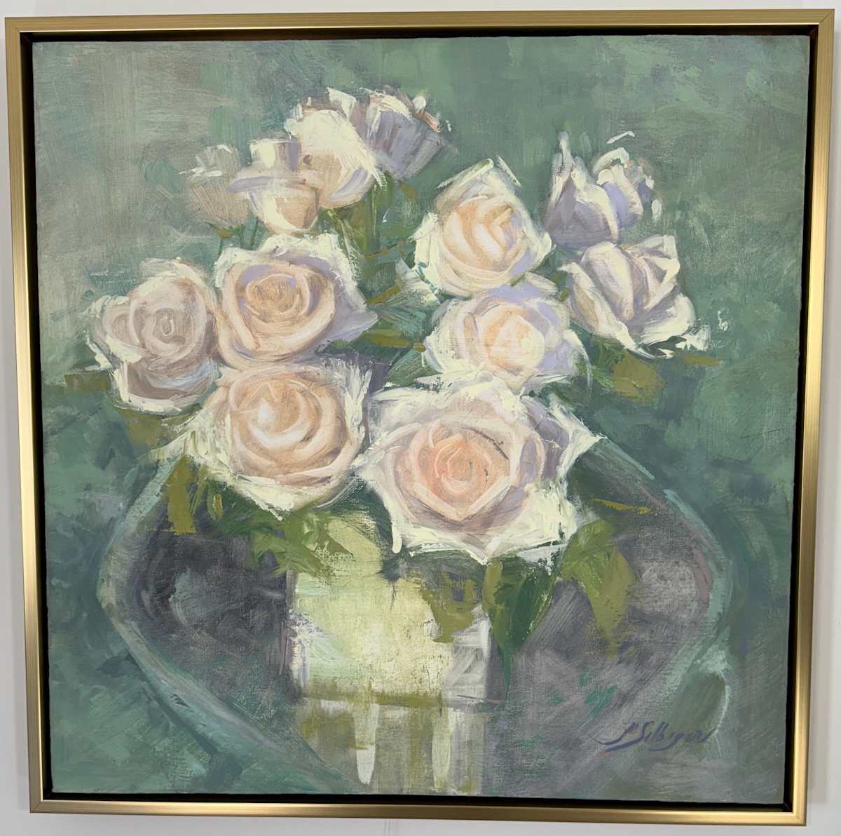 Peaceful Roses by Patricia Silbiger 