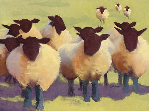Shepherd's Flock by Patricia Silbiger 