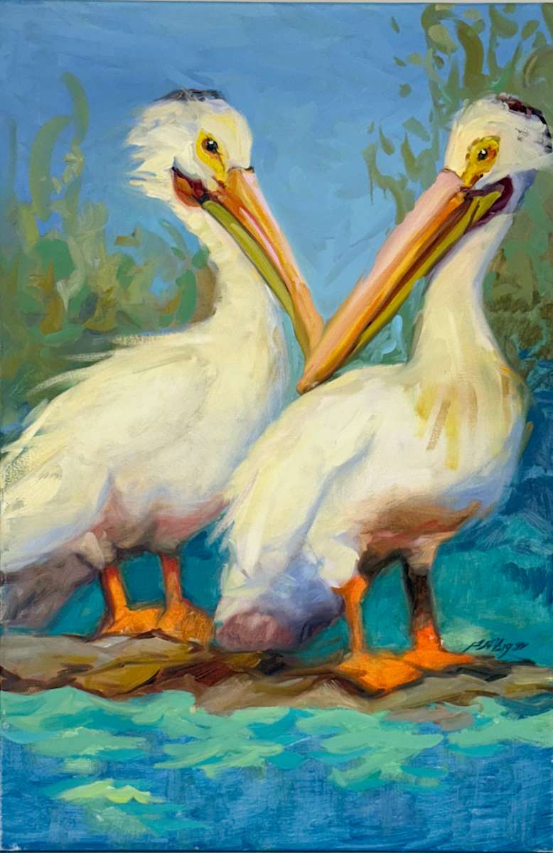 Pelican Pals by Patricia Silbiger 