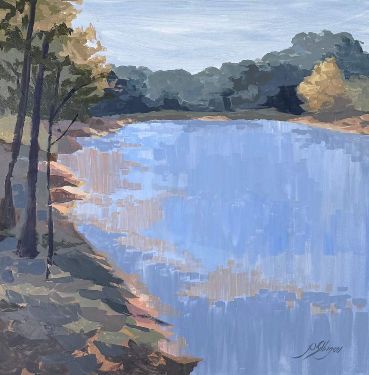 Silver Shoreline by Patricia Silbiger 