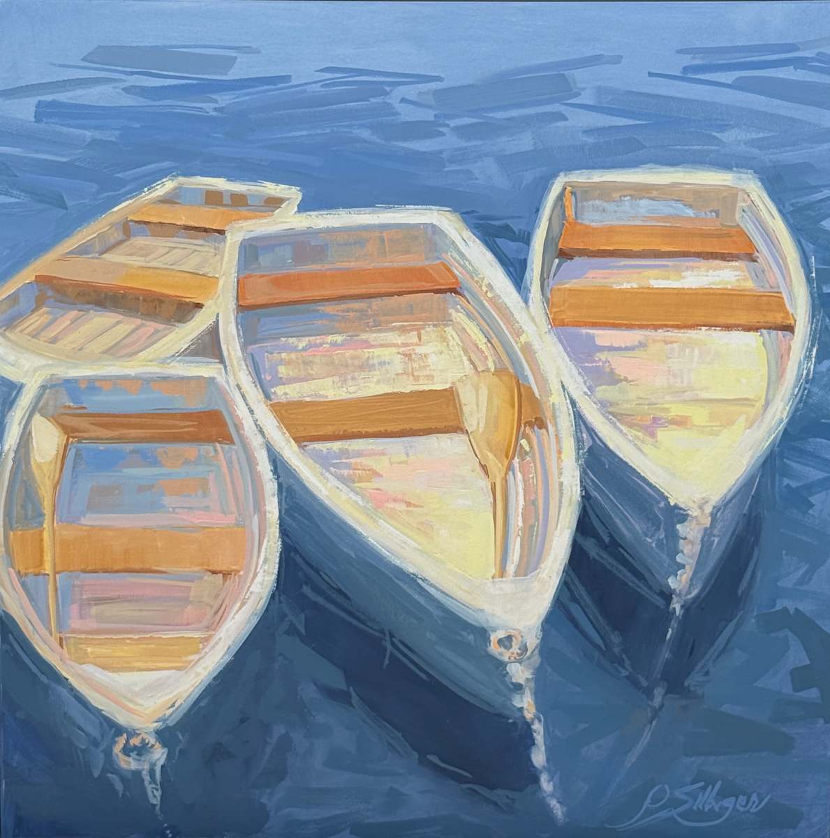 The Waiting Skiff by Patricia Silbiger 