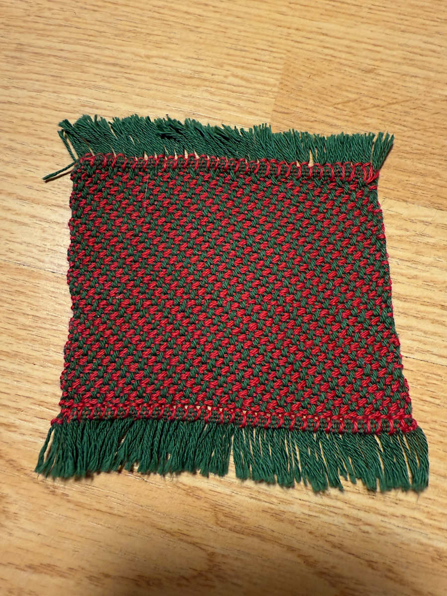 Christmas Mug Rug 7 by Jill Hankins 
