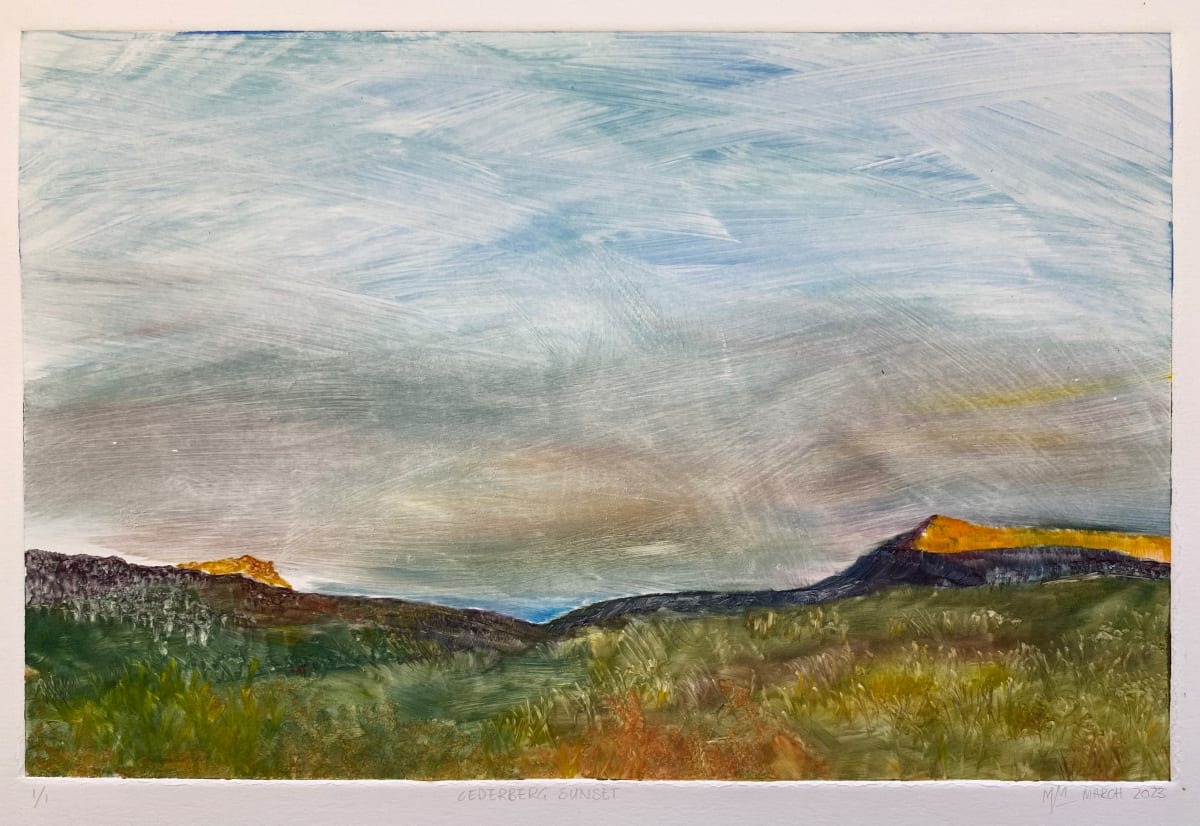 Cederberg Sunset by Madeleine van Manen 