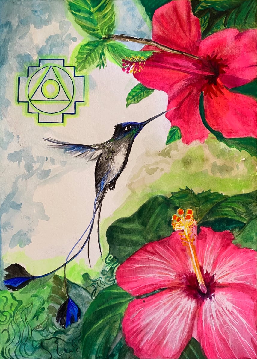 Peruvian Hummingbird by Cortney Crewe 