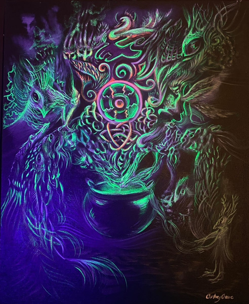 Psychedelic Celtic by Cortney Crewe 