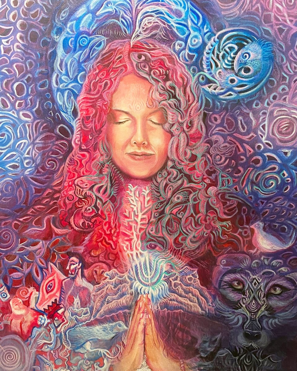 Self Portrait by Cortney Crewe 