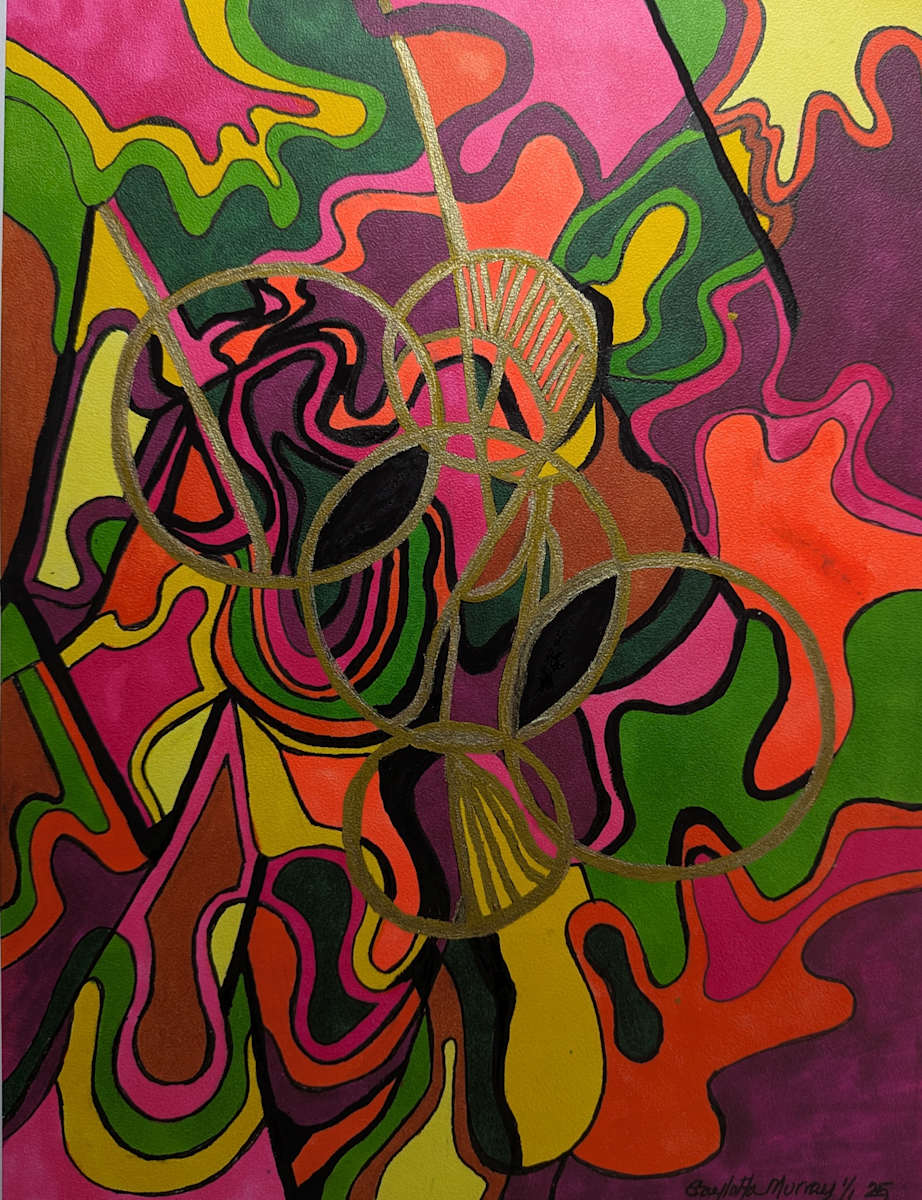 Hovering Above the Flow by Gaylotta Murray  Image: Original 1/1, contact seller