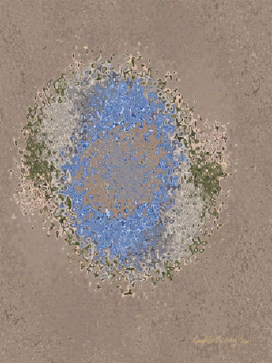 Blue Planet, alone by Gaylotta Murray, Image 1.
