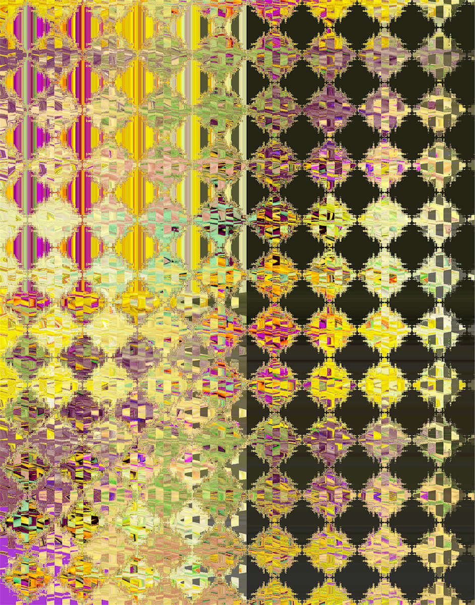 Tessellation in Two Keys by Gaylotta Murray, Image 1.