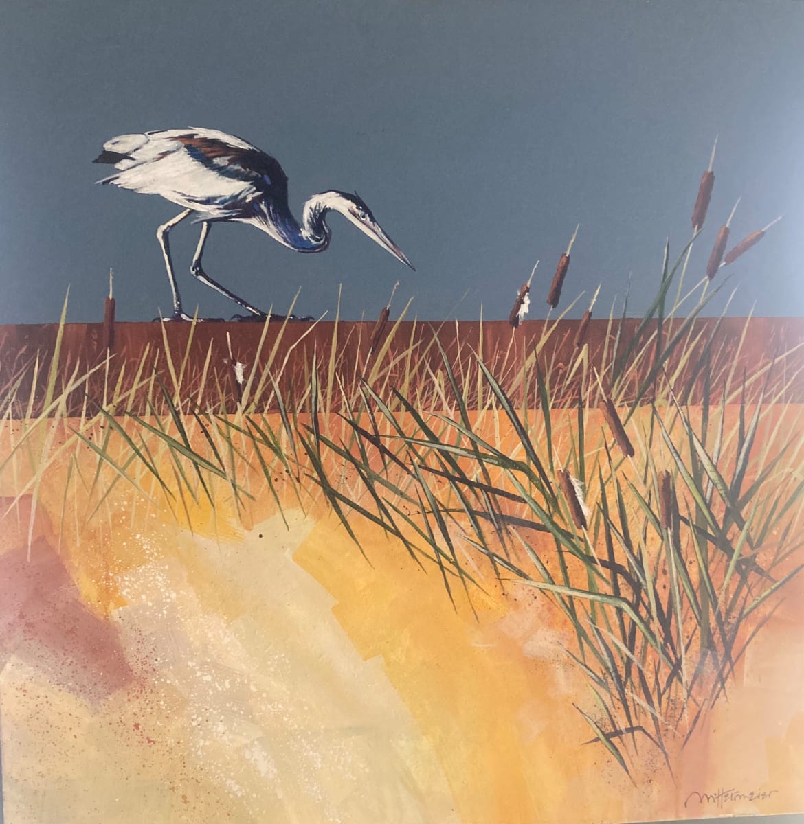 Hunting Egret by Mike Mittermeier, Image 1.