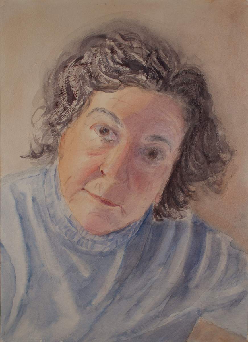 Self Portrait by Tina Mewhinney 