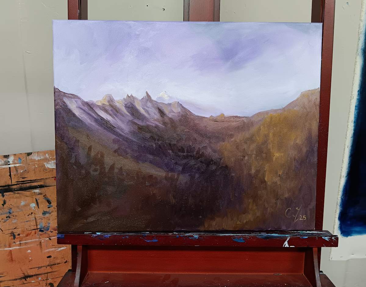 Whisper Mountains by Corinne Yorks, Image 1.