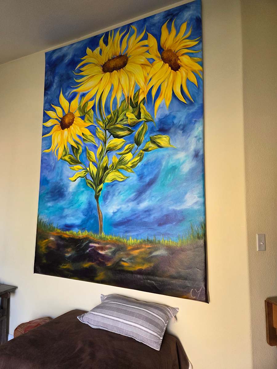 Sunflowers by Corinne Yorks, Image 1.