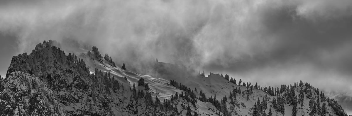 Rainier Snows #4 (unframed) by Jim Bracher 
