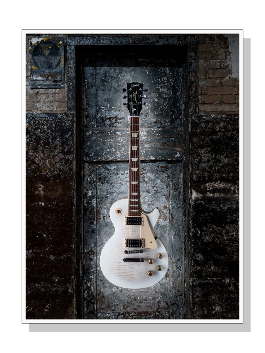 White Gibson Les Paul by Scott McDermott 