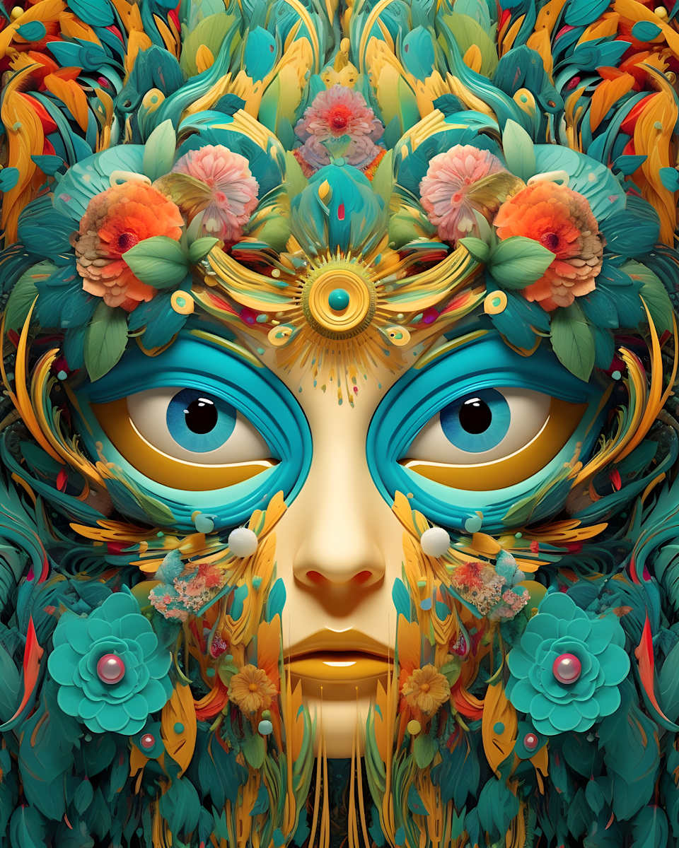 Blooming Eyes of Wonder by Rel Rogers 