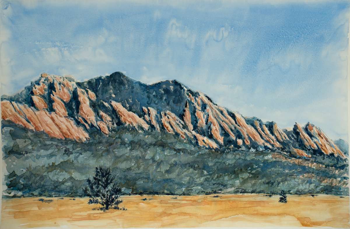 Flatirons South by J Michael Gatlin 