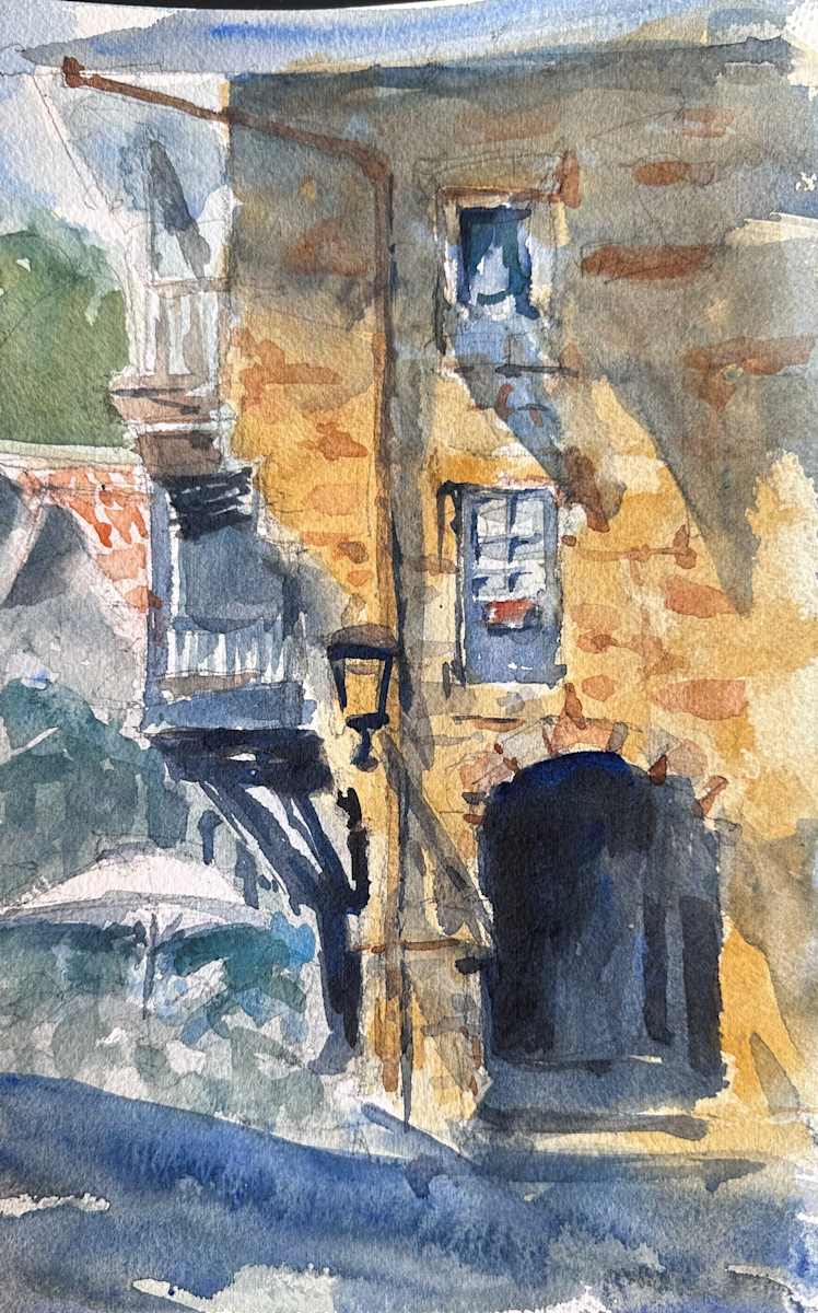Hendaye Alleway by J Michael Gatlin, Image 1.