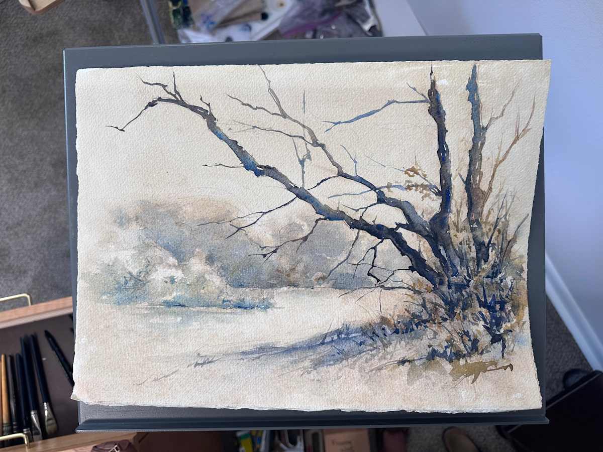 A Study after Emilio Sánchez Perrier by J Michael Gatlin 