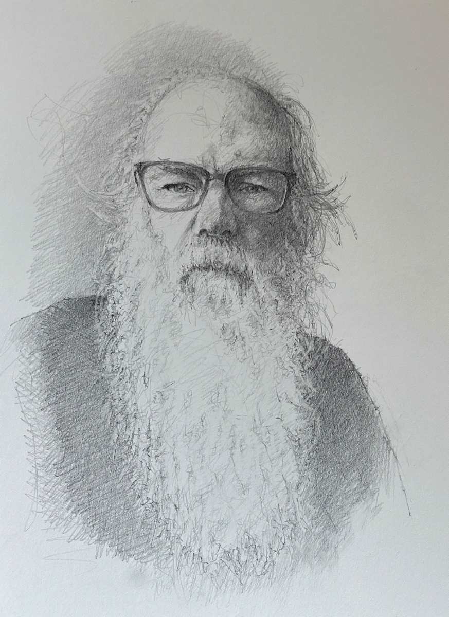 Self Portrait – November 2023 by J Michael Gatlin 