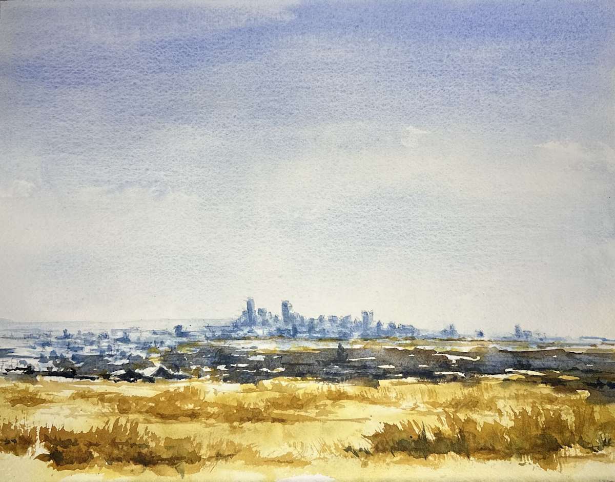 Denver Skyline #1 by J Michael Gatlin 