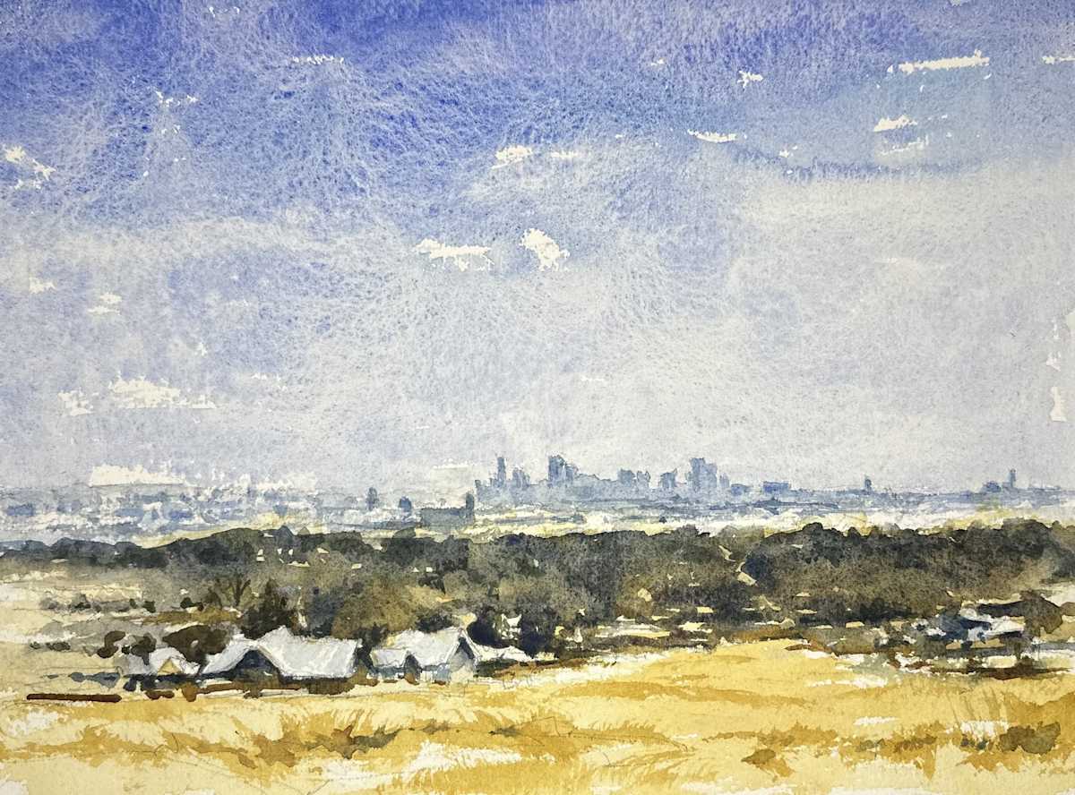 Denver Skyline #2 by J Michael Gatlin 