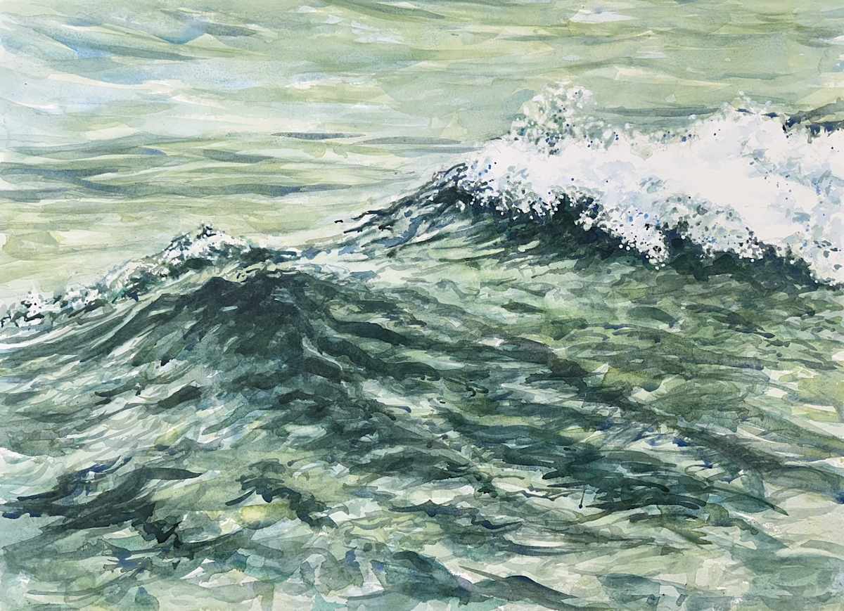 Surface Tension: Crested by J Michael Gatlin 