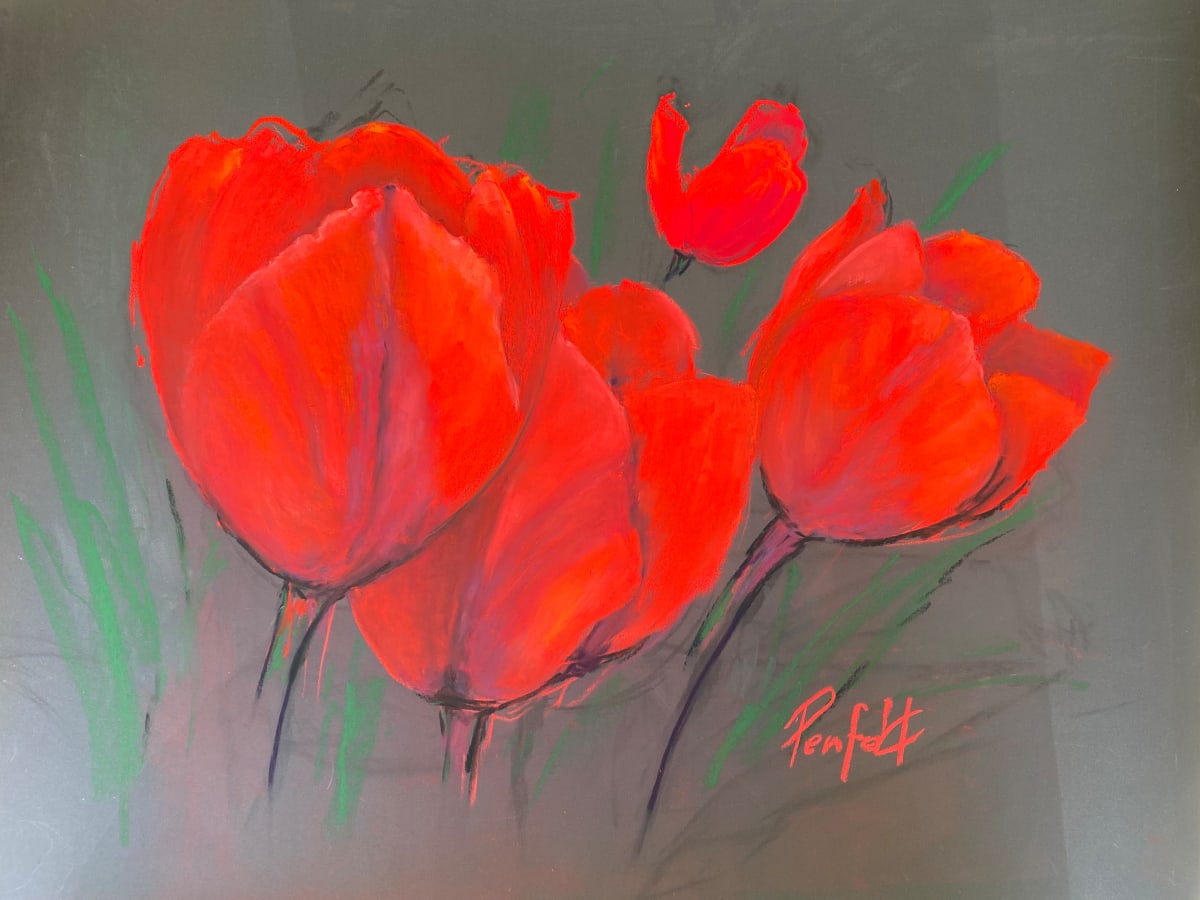 Red Tulips by Susan Penfold 