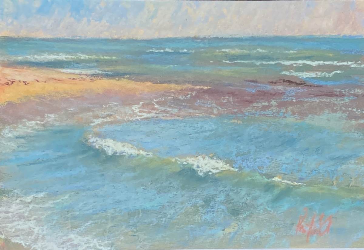 Calm morning seas by Susan Penfold 