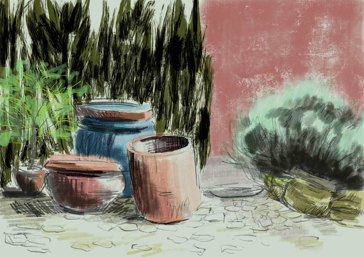 Süden 1 by Carola Dewor