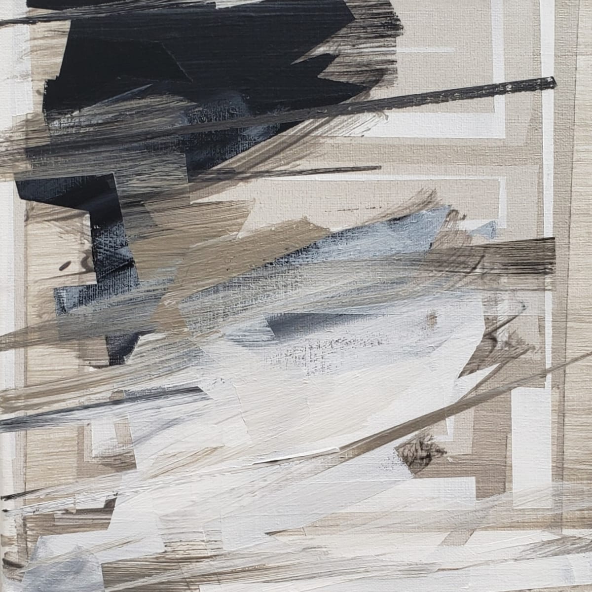 Whiteout 10 by Katie Stubblefield, Image 1.