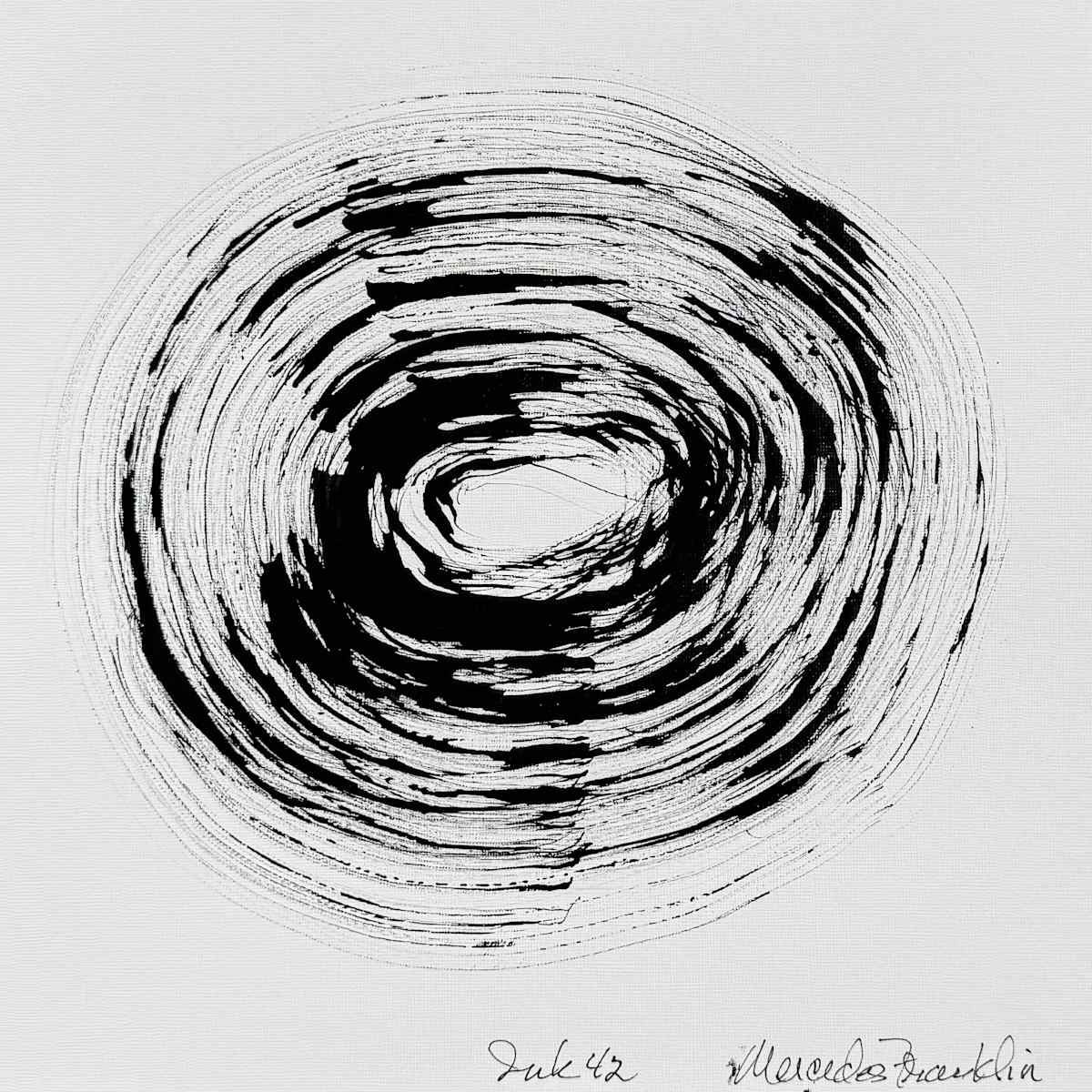 Ink 42 by Mercedes Franklin  Image: Ink on Paper