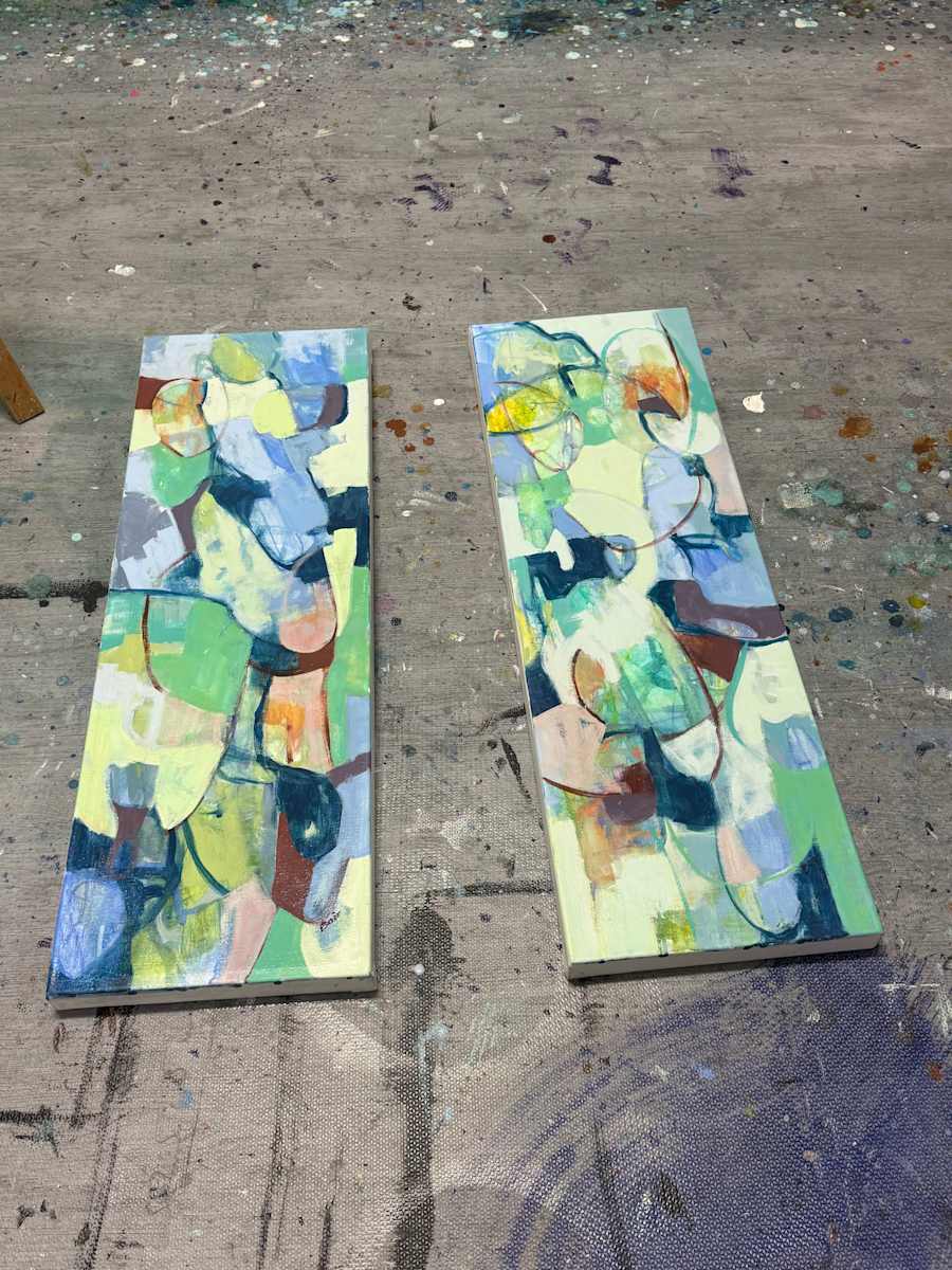 New Diptych by Britt Bair, Image 1.